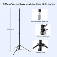 FGen Softbox Fotó Stúdió Szett 2x50x70cm - 135W 5500K Fotólámpa E27 Foglalattal, 2m Állítható Állvánnyal Portré és Termékfotózáshoz 3