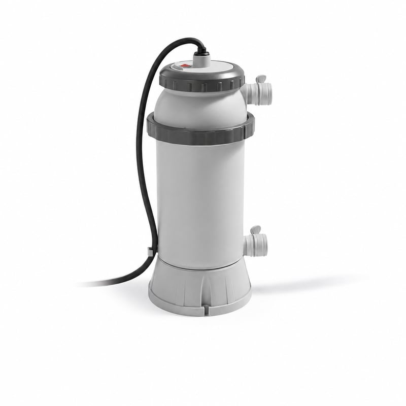 Încălzitor electric pentru piscină Intex HT30220, diametru 25x45 cm, pentru piscine rotunde Easy Set și Frame (max. 457 cm) — defect (stare: vezi a 2-a poză)