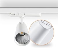 LED spotlámpa 30 W-os sínes spotlámpa 3 fázisú áramsínekhez 2800 lm Meleg fehér 3000 K 5