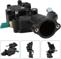 Citroen Berlingo C2 C3 Termosztát Ház Vízhűtő Szenzorral 9654775080 4