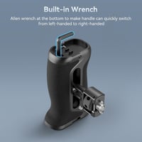SmallRig univerzális oldalsó kameramarkolat, állítható, 1/4" és 3/8" csavarral 8
