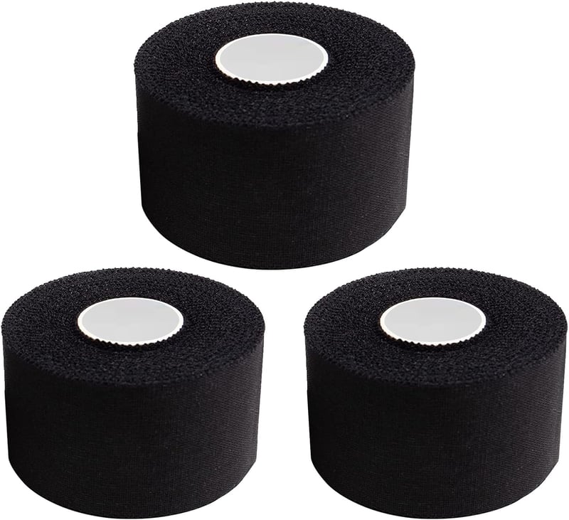 Hypoallergén sporttape 3 tekercs, 3,8 cm x 10 m - Foci, röplabda, mászás, BJJ