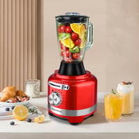 Homtone 1000W Elektromos Konyhai Robotgép 10-in-1 - 1,5L Üvegtállal és 3L Tállal, 6 Sebességgel, Vágás, Aprítás, Keverés, Dagasztás Funkciók 6