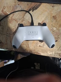 Sony DualSense bežični kontroler bijeli PS5 - Neispravan — neispravan, djelomično radi: desni stick ima drift (stanje: vidi drugu sliku) 6
