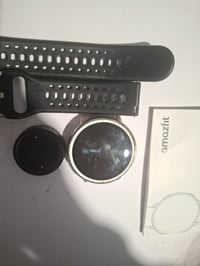 Ceas inteligent Amazfit Active 2 44 mm, curea din silicon negru, navigație GPS, peste 160 de moduri sport, autonomie baterie 10 zile, monitorizare somn, rezistent la apă, Android și 3