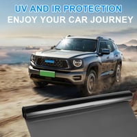Bcuuozeeing Automobilová tónovacia fólia 75 cm x 3 m, 35 % VLT, samolepiaca, UV a IR ochrana, ochrana pred teplom a odleskami, fólia na okná odolná proti poškriabaniu pre autá, dodávky a nákladné vozidlá 6
