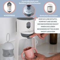Béaba Bib'expresso Cumisüveg Készítő és Melegítő - Egykezes Használat, Állítható Hőmérséklet, Kompakt Kivitel, Babáknak és Kisgyermekeknek - 4