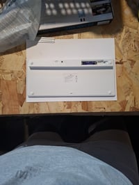 Bluetooth klávesnica Bluestork KB Mini Mac, francúzske rozloženie AZERTY, bielo-strieborná — chýba Bluetooth adaptér (stav: pozri 2. obrázok) 3