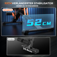 GRTLPOK 400kg Terhelhetőségű Összecsukható Súlyzópad - Állítható Edzőpad Teljes Testedzéshez, 80x40mm Acélvázzal, Fekete 7
