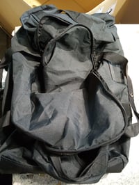 BAGSMART összecsukható gurulós utazótáska 3 kerékkel, 80 L, fekete, könnyű sporttáska férfiaknak és nőknek, felgöngyölíthető tárolás 5