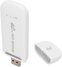 4G LTE USB WiFi modem, hordozható hotspot 10 felhasználónak, SIM-foglalattal 6