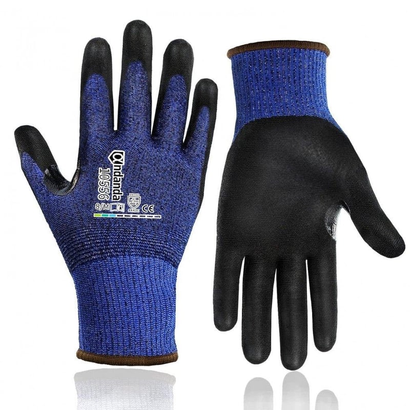 Nitril Bevonatú Vágásbiztos Munkakesztyű 12 db - 5-ös Védelem, Power Grip