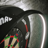 Winmau Plasma Darts Világítás és Kiegészítők - Professzionális Alumínium Dartvilágítás Felnőtteknek, Fekete, 74 cm 11