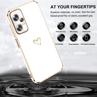 Xiaomi Redmi Note 12 Pro 5G Fehér Szíves Lányos Vékony TPU Tok 2