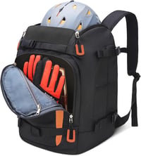 Narancs 50L Sí- és Snowboard Táska Sisaktartóval, Vízálló Nylon 1