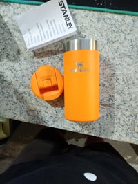 Cană termică Stanley Aerolight Transit 0,35 L portocaliu (Goldenrod Coral) – stare uzată (stare: vezi a 2-a poză) 3