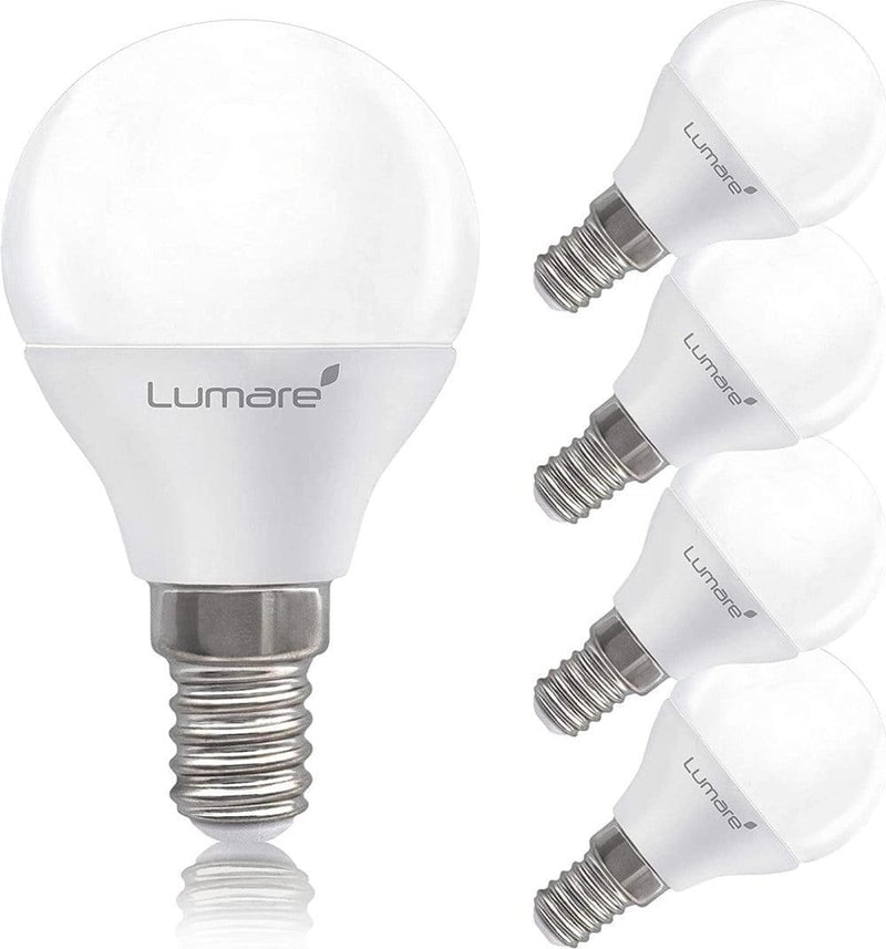 Lumare 5W E14 LED izzó, meleg fehér, csepp alakú, 270° fényszórás