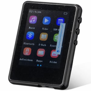 Joliker 64 GB MP3 player Bluetooth 5.3 HiFi, zaslon od 2,4 inča — neispravno, za dijelove: zaslon ne reagira (stanje: vidi 2. sliku)