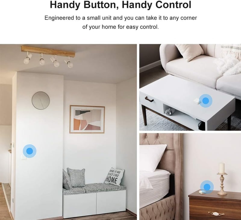 SONOFF SNZB-01 ZigBee okos kapcsoló, 2 db, eWeLink app-pal vezérelhető