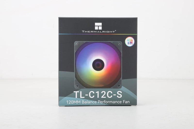 Thermalright 120mm ARGB CPU hűtő ventilátor, csendes PWM, 1550RPM