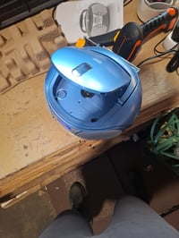 Prenosné CD rádio Karcher RR 5025-C v modrej farbe, FM — prehrávač diskov sa poriadne nezatvára (stav: pozri 2. obrázok) 2