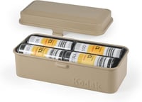 Kodak retro acél filmtároló doboz 120/135-ös tekercsekhez, bézs 1