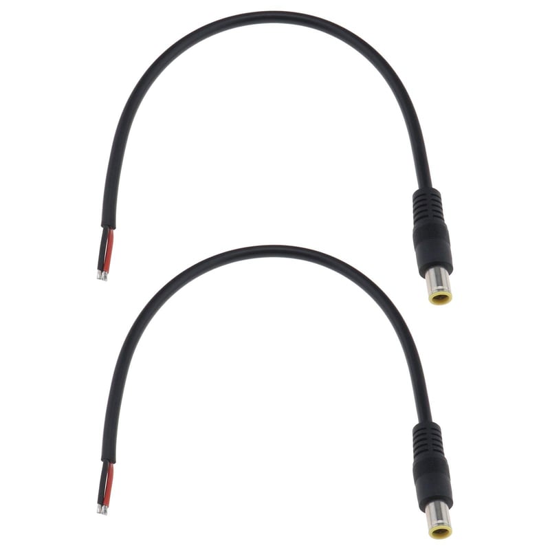 Napájací kábel Be In Your Mind DC7909, 12 V DC, konektor 7,9 × 5,5 mm, 30 cm – 2 ks