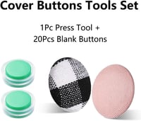 BE-TOOL 20 darabos Gombkészlet Öltözhető Gombfej 15mm Sapka Ing Hátizsák Gombozáshoz - 15 mm 4