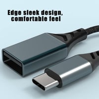 Targeal USB-C töltőkábel PS4/PS5/Xbox-hoz, nylon borítású 5