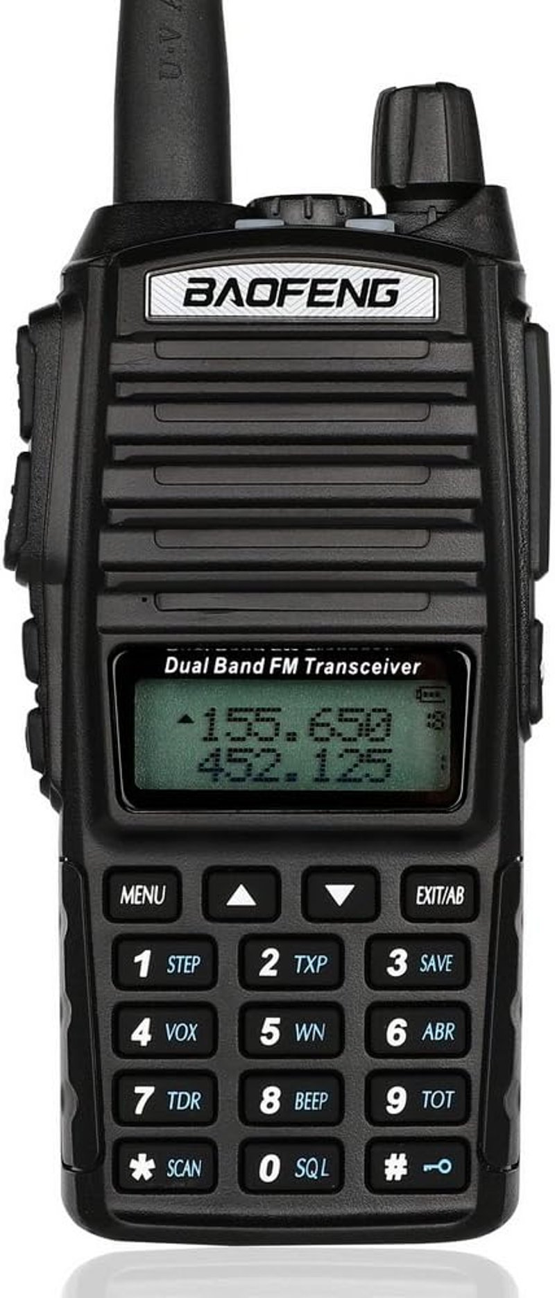 Baofeng UV-82 kétsávos adóvevő rádió, hordozható walkie-talkie VHF/UHF