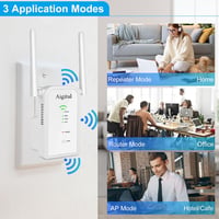 TP-Link 300 Mbps WiFi Jelerősítő Repeater WPS Gombbal, LAN Porttal - Minden Routerrel Kompatibilis 4