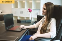 VistaProtect 16" Laptop Adatvédelmi és Kékfény Szűrő Fólia (16:10) 2