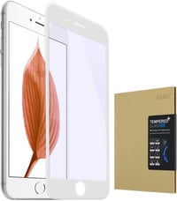 iPhone 7 Plus Edzett Üveg Képernyővédő - 9H Keménységű HD Fólia (Fehér) 5