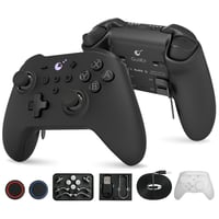 GuliKit KK3 Max Bluetooth Kontroller Nintendo Switch/OLED-hez, Hall Effekt Joystick, Mágneses Vibráció, Cserélhető Paddlek, Hyperlink Adapte 1