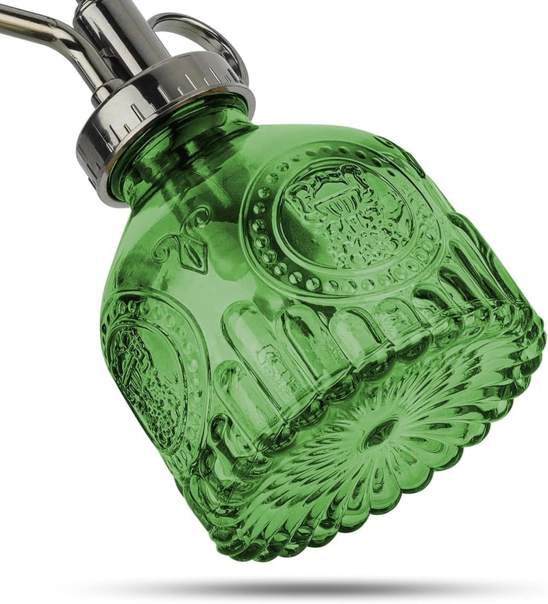 T4U Vintage Üveg Növénypermetező 200ml - Zöld Pumpás Spriccelő Kanna Szobanövényekhez, Szukkulensekhez