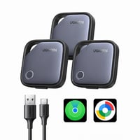 UGREEN FineTrack Duo Bluetooth kulcskereső és tárgykövetőnyomkövető 3 db-os csomag iOS és Android kompatibilis Apple Find My és Google Find 1