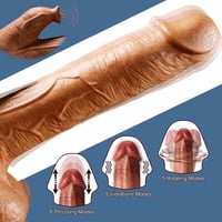 Sumeber Fűthető Vibrátor Klitorisz és G-pont Stimulátorral, Távirányítható 2