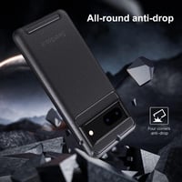 Google Pixel 7 Ütésálló Fekete Védőtok - SwanScout Dupla Rétegű 7