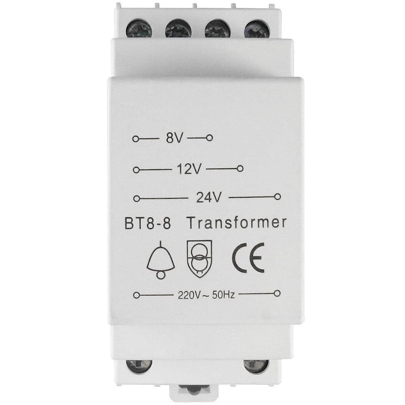JCL BT8-8 csengő transzformátor 8V/12V/24V, 8VA - felújított