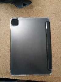 Spigen Liquid Air Folio iPad Pro 11 M5/M4 (2025-2024) tok, fekete - vékony, könnyű, automatikus alvó/ébresztő, Apple Pencil kompatibilis 4