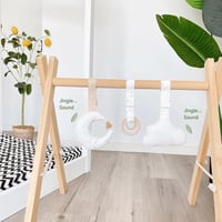 Caudblor Fa Babatornázó Játszószőnyeg Függő Játékokkal és Puzzle Elemekkel 2