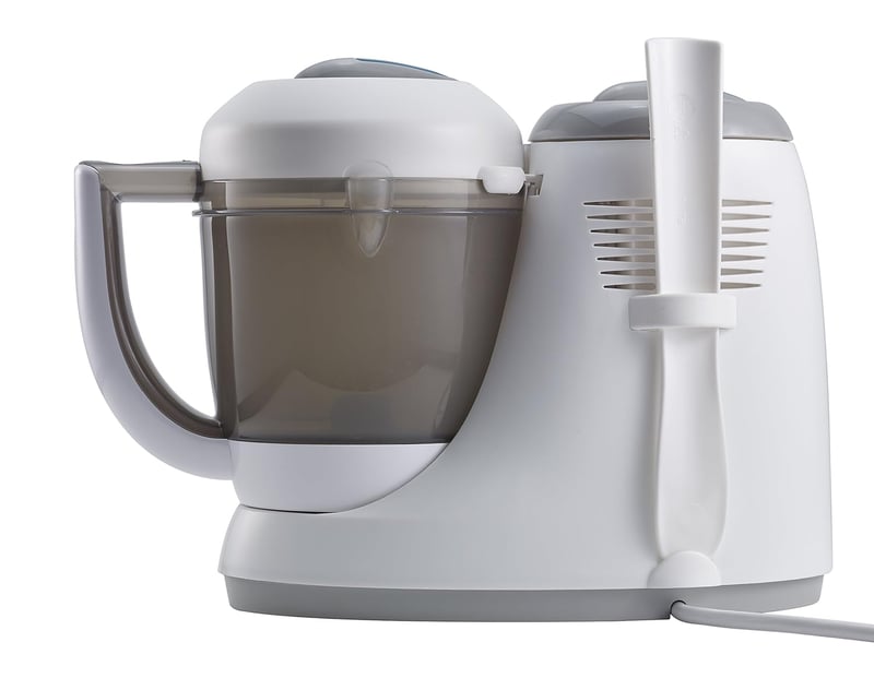 Béaba Babycook Original szürke-kék multifunkciós gőzfőző és turmixgép