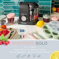 Béaba Babycook Solo 4 az 1-ben gőzfőző, turmixgép, főzőgép és processzor babáknak 2