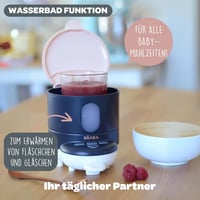 Béaba Bib'expresso Cumisüveg Készítő Gyors Egy Kézzel Működtethető Fehér 5