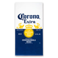 Prosop de plajă Beachland cu logo Corona, 76x152 cm, 100% bumbac, albastru, imprimeu cu bere, pentru piscină, călătorii, camping 1