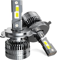 BEAMFLY H4 HB2 9003 LED Autó Fényszóró Izzó 130W 28000LM 6000K Canbus - Univerzális Autó és Motor Izzók Vastag Rézcső Hűtéssel - 2db 9