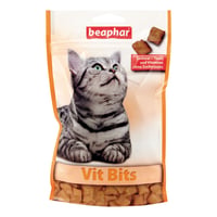 Beaphar VIT Bits Recompensă cu Vitamine pentru Pisici - Pentru Suplimentarea Zilnică a Vitaminelor - 150 g 1