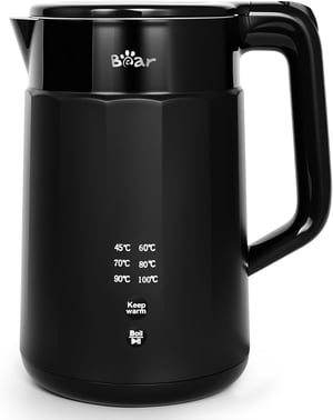 Električno kuhalo za vodu Bear ZDH-B17S5-VC sa 6 razina temperature - 1,7 L