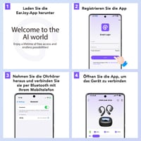 Prekladateľské slúchadlá BEARTAIN, 3 v 1 preklad v reálnom čase, 150 jazykov, dotyková obrazovka, 60-hodinová výdrž batérie, iOS a Android, na cestovanie 5