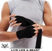 BEAST RAGE Boxkéz Bandázs 2.5/4.5m Edzés Kesztyű Csuklótámasz Ütőpárnázat 5